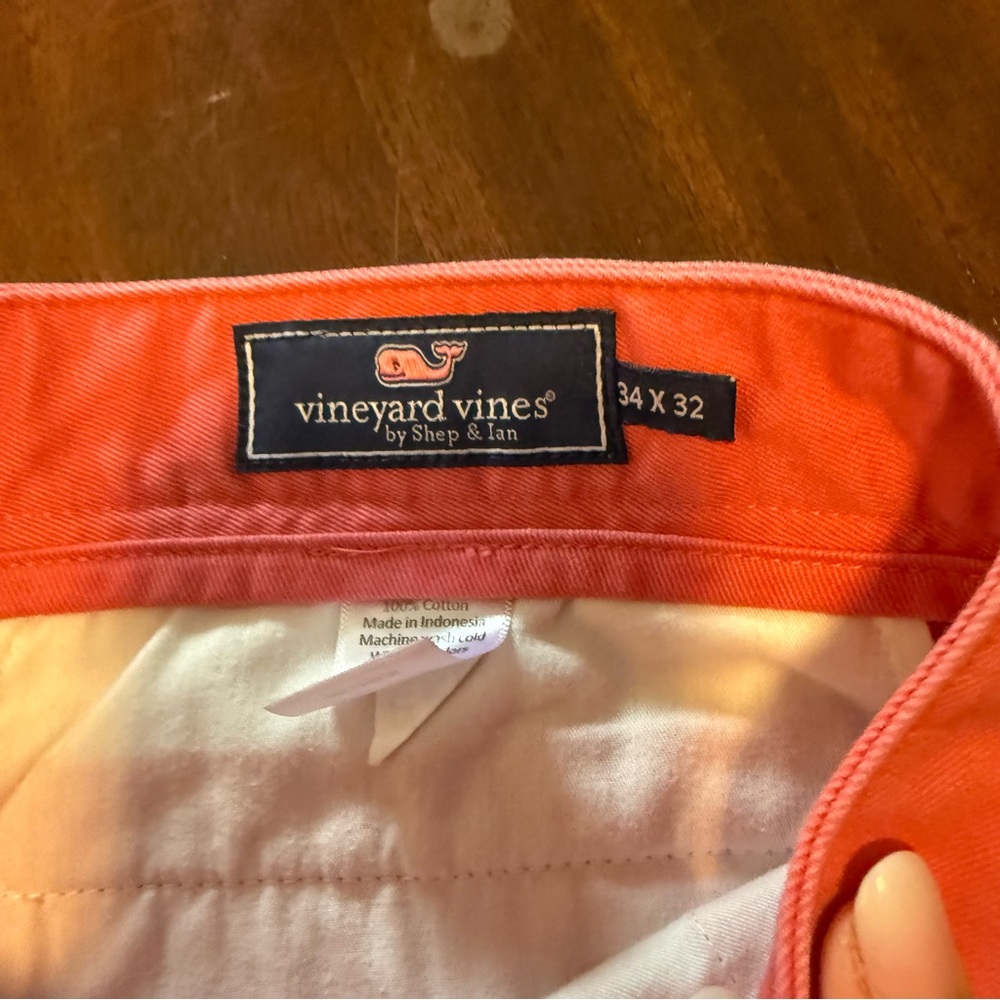 Vineyard Vines Coral Pants 34 x 32 - Picture 4 of 6